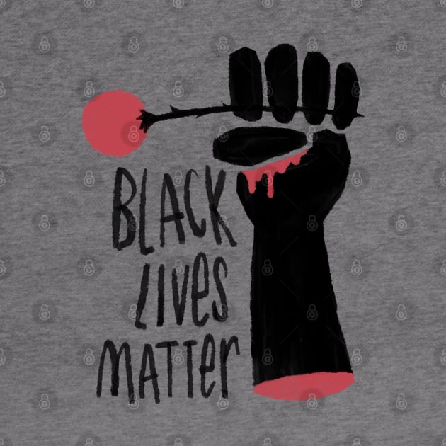 We all bleed the same color | Black lives Matter by Chewbarber